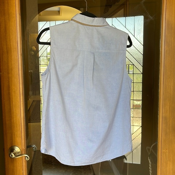 Sachin + Babin sleeveless Blouse Size 8 - Picture 7 of 9